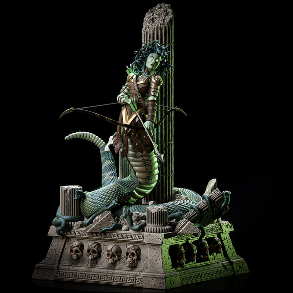 Medusa Sculpture – Tom Wood Fantasy Art